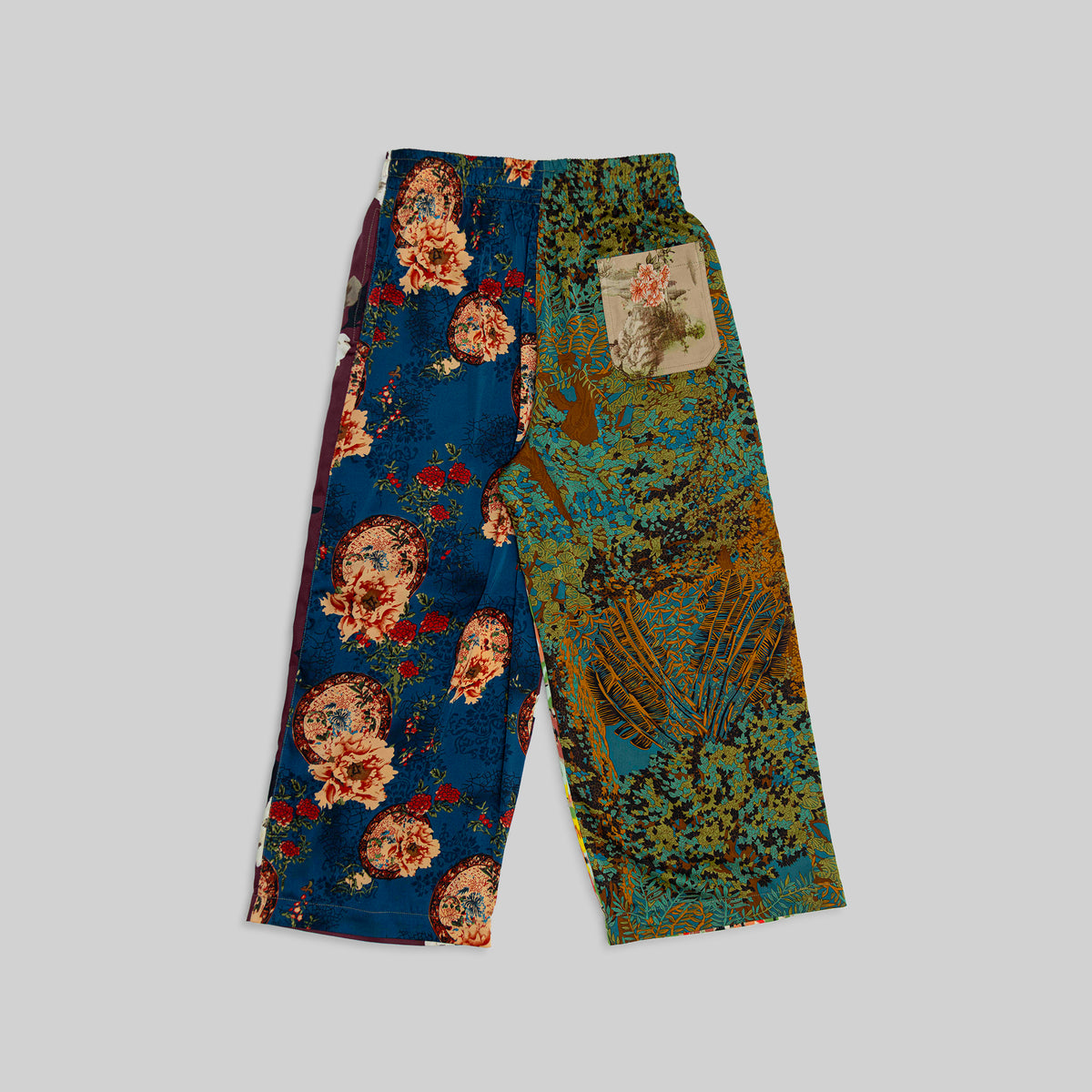 Silk Wide Leg Pants