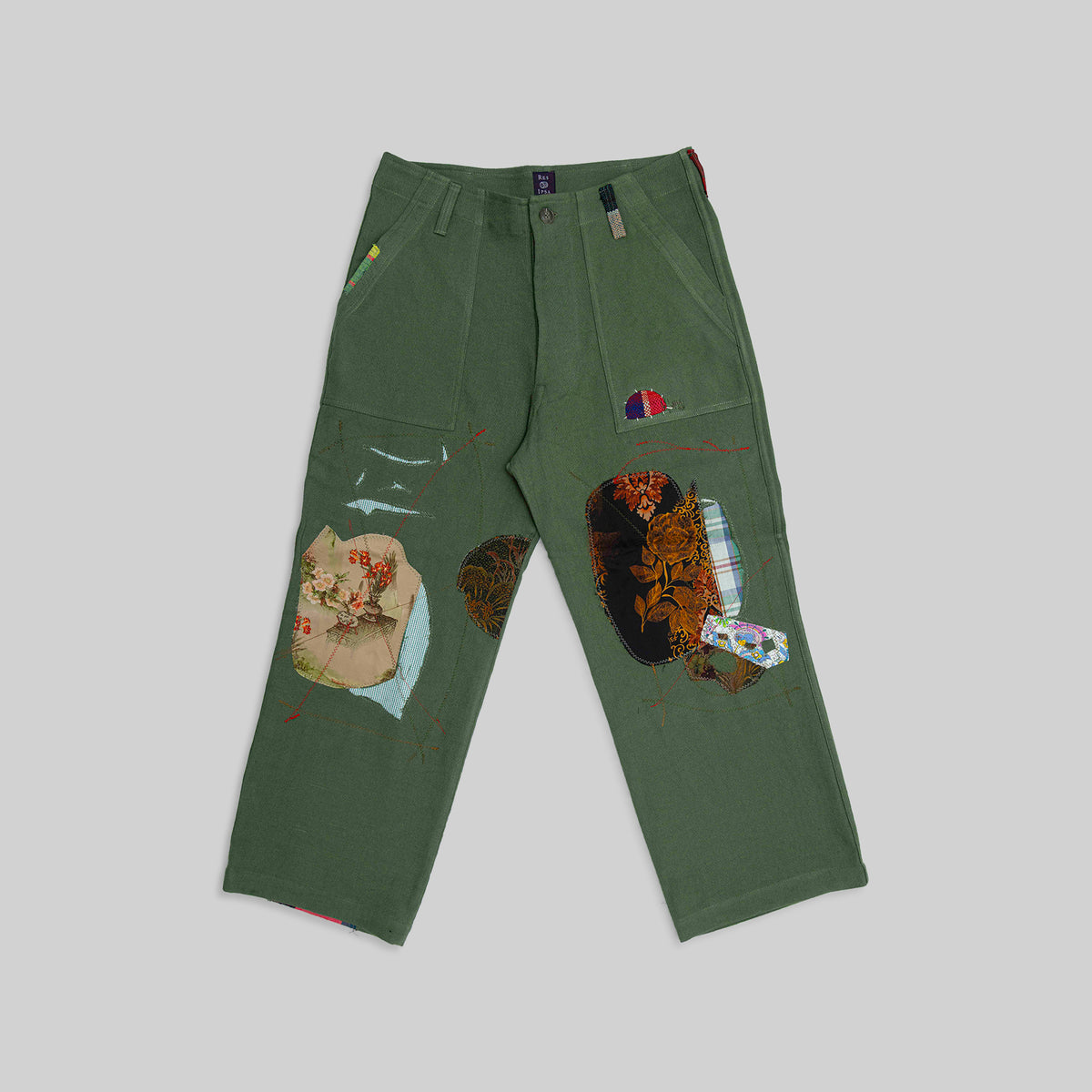 Handwoven Patched Pants