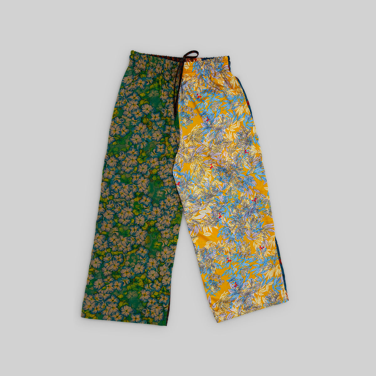Silk Wide Leg Pants