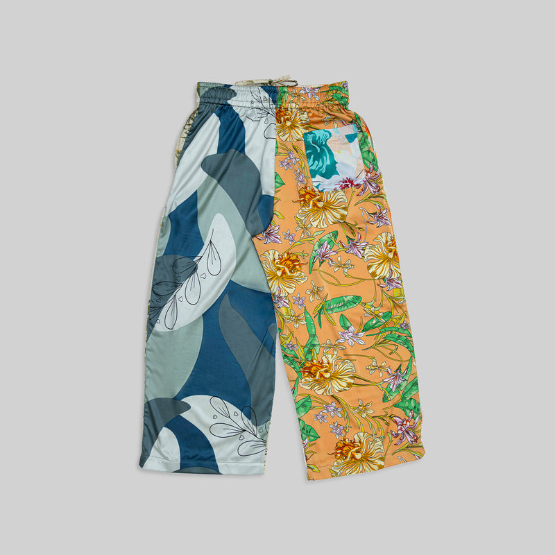 Silk Wide Leg Pants