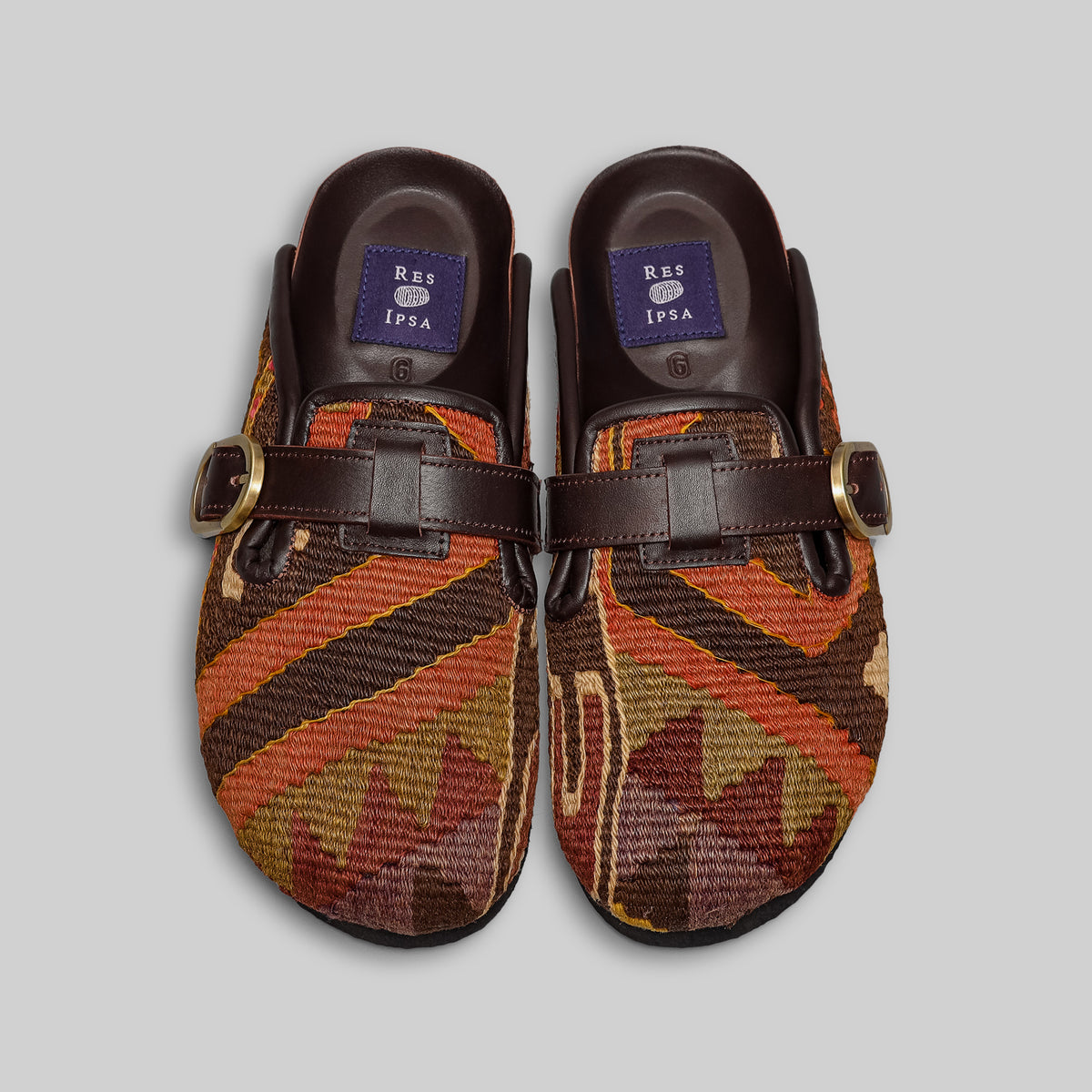 Women's Kilim Clog Size 6