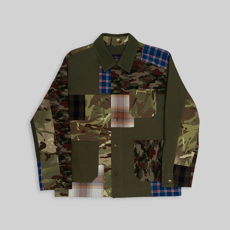 Camouflage Patchwork Jacket - RES IPSA