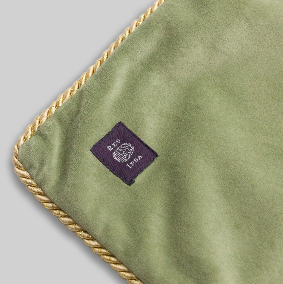 Don't Be A Little Bitch Velvet Pillow Cover Mint - RES IPSA