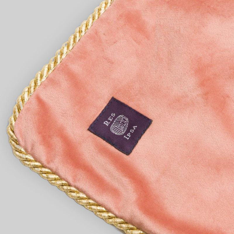 Don't Be A Little Bitch Velvet Pillow Cover Pink - RES IPSA