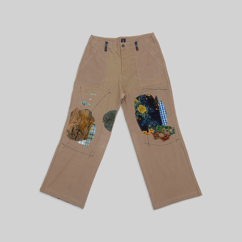 Handwoven Patched Pants - RES IPSA