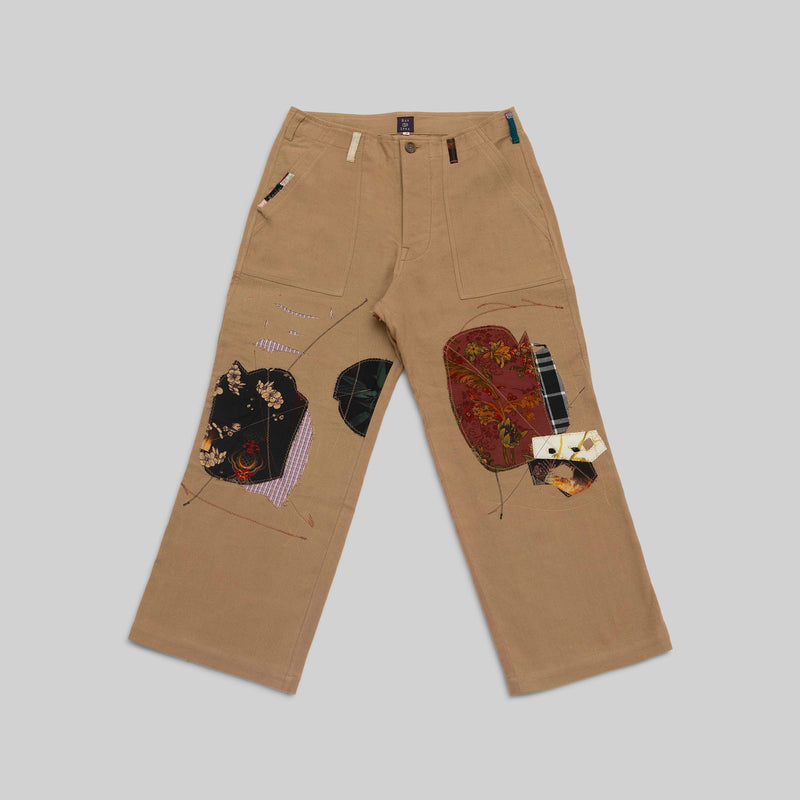Handwoven Patched Pants - RES IPSA