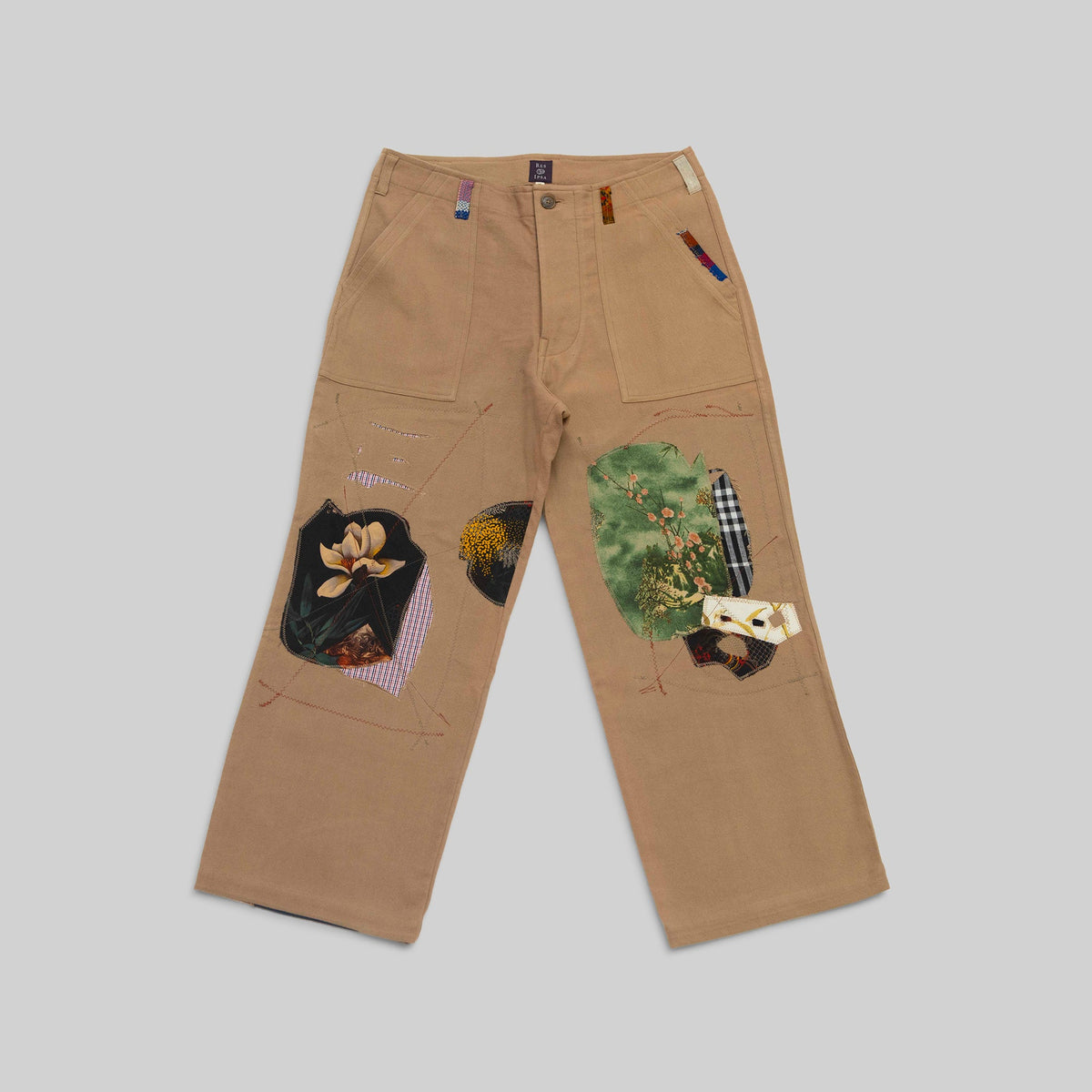 Handwoven Patched Pants - RES IPSA