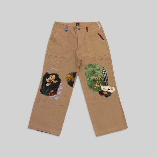 Handwoven Patched Pants - RES IPSA