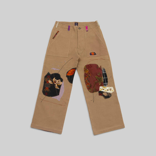 Handwoven Patched Pants - RES IPSA