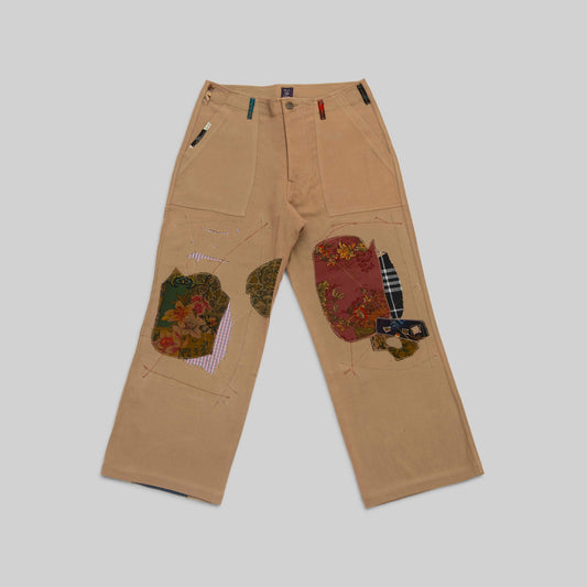 Handwoven Patched Pants - RES IPSA