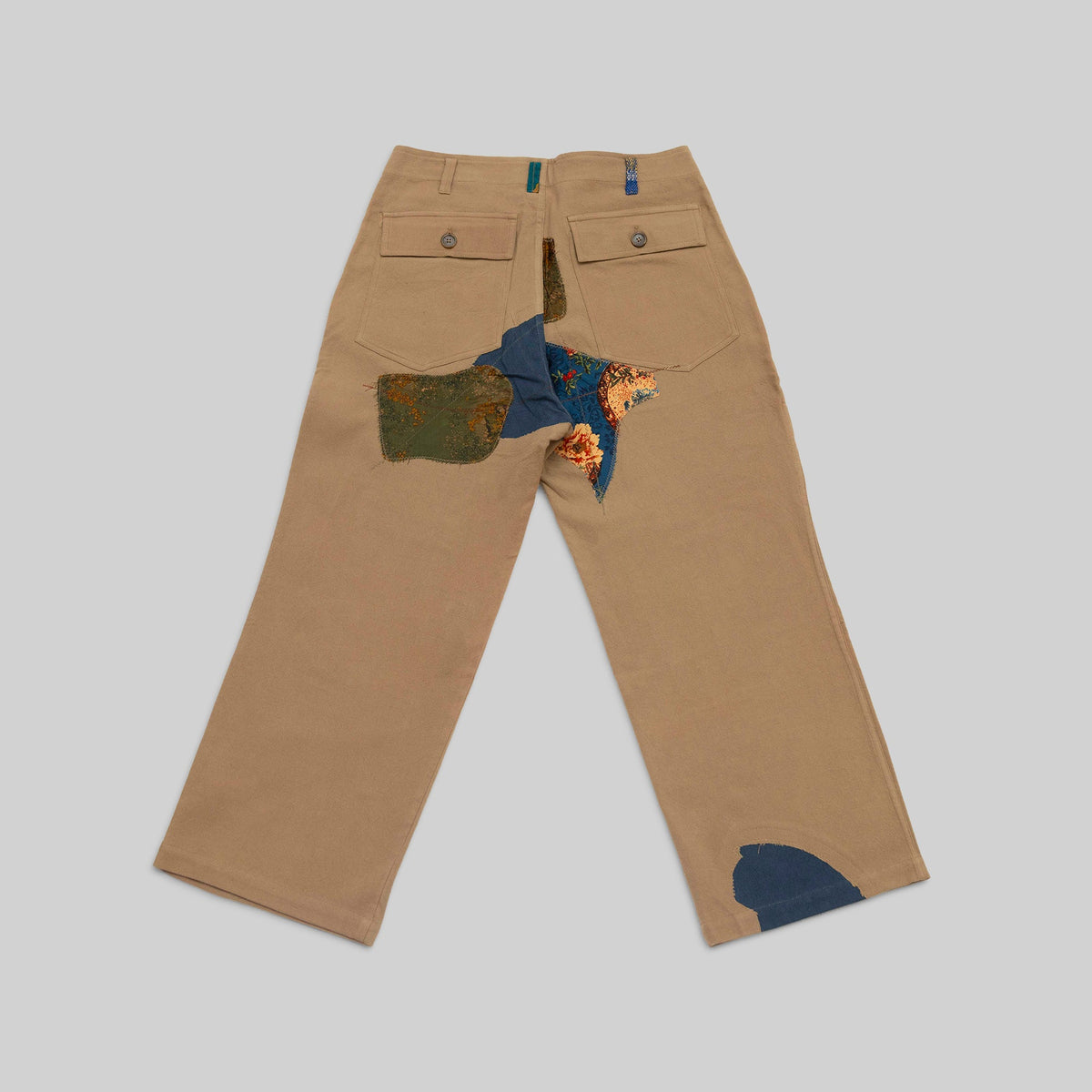 Handwoven Patched Pants - RES IPSA