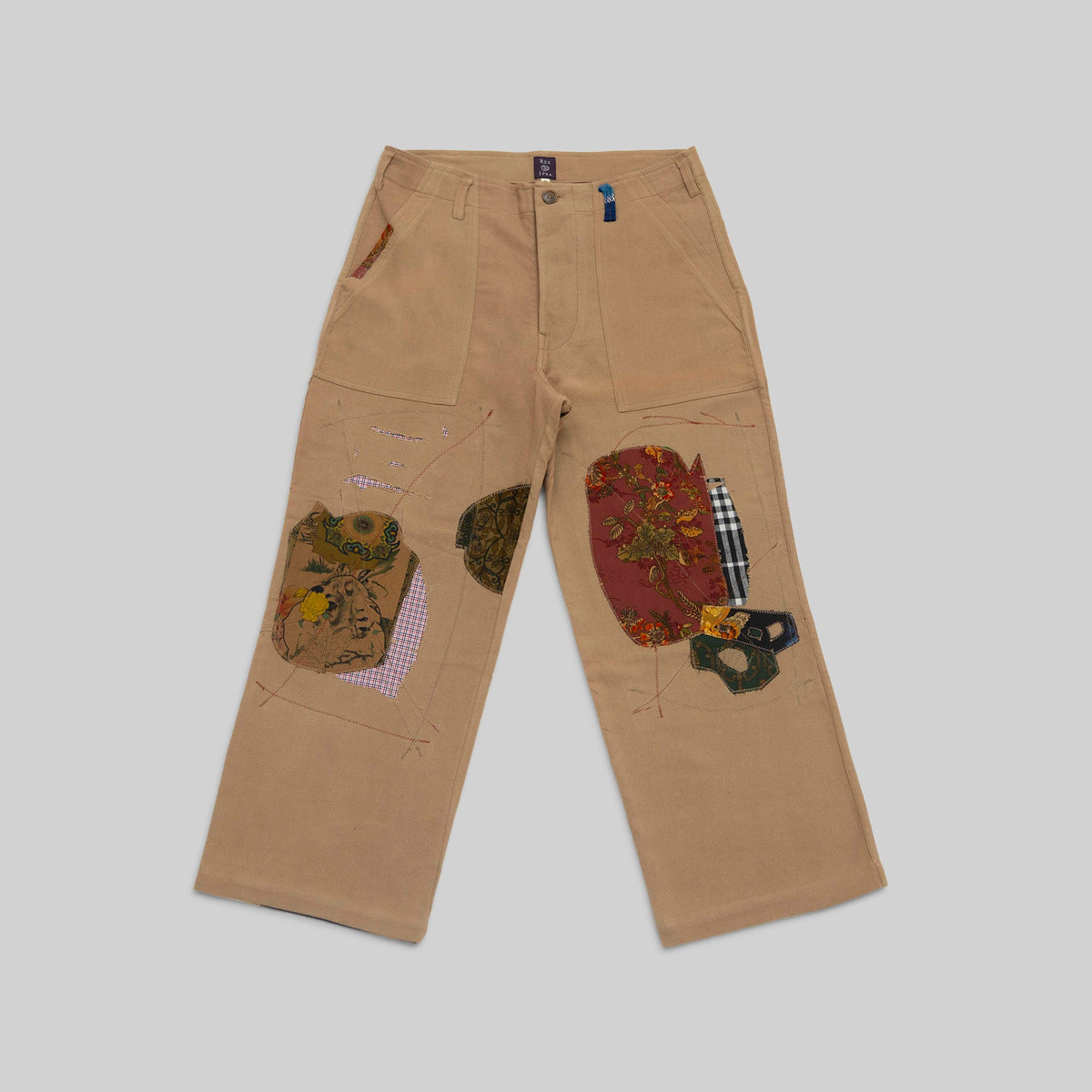 Handwoven Patched Pants - RES IPSA