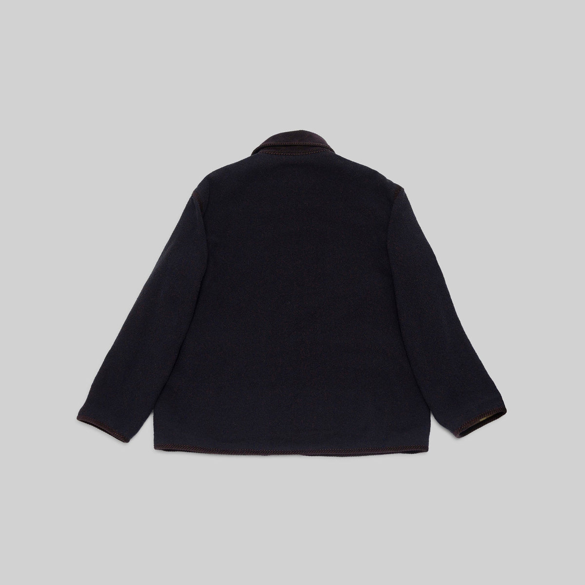 Handwoven Reversible Jacket with Corduroy Trim - RES IPSA