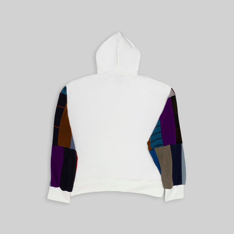Hoodie with Vintage Knit Sleeves - RES IPSA