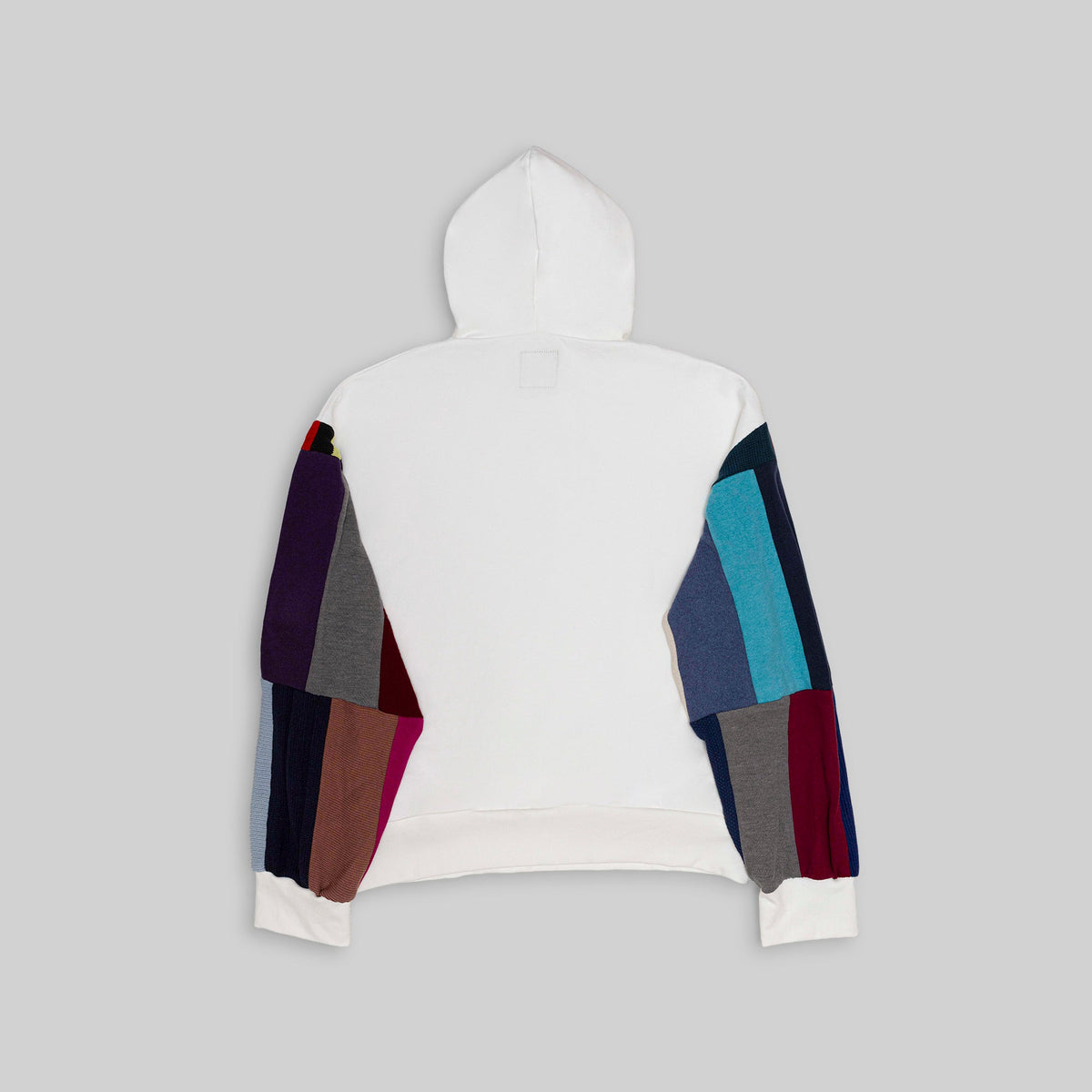 Hoodie with Vintage Knit Sleeves - RES IPSA