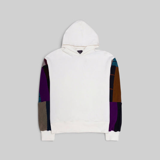 Hoodie with Vintage Knit Sleeves - RES IPSA
