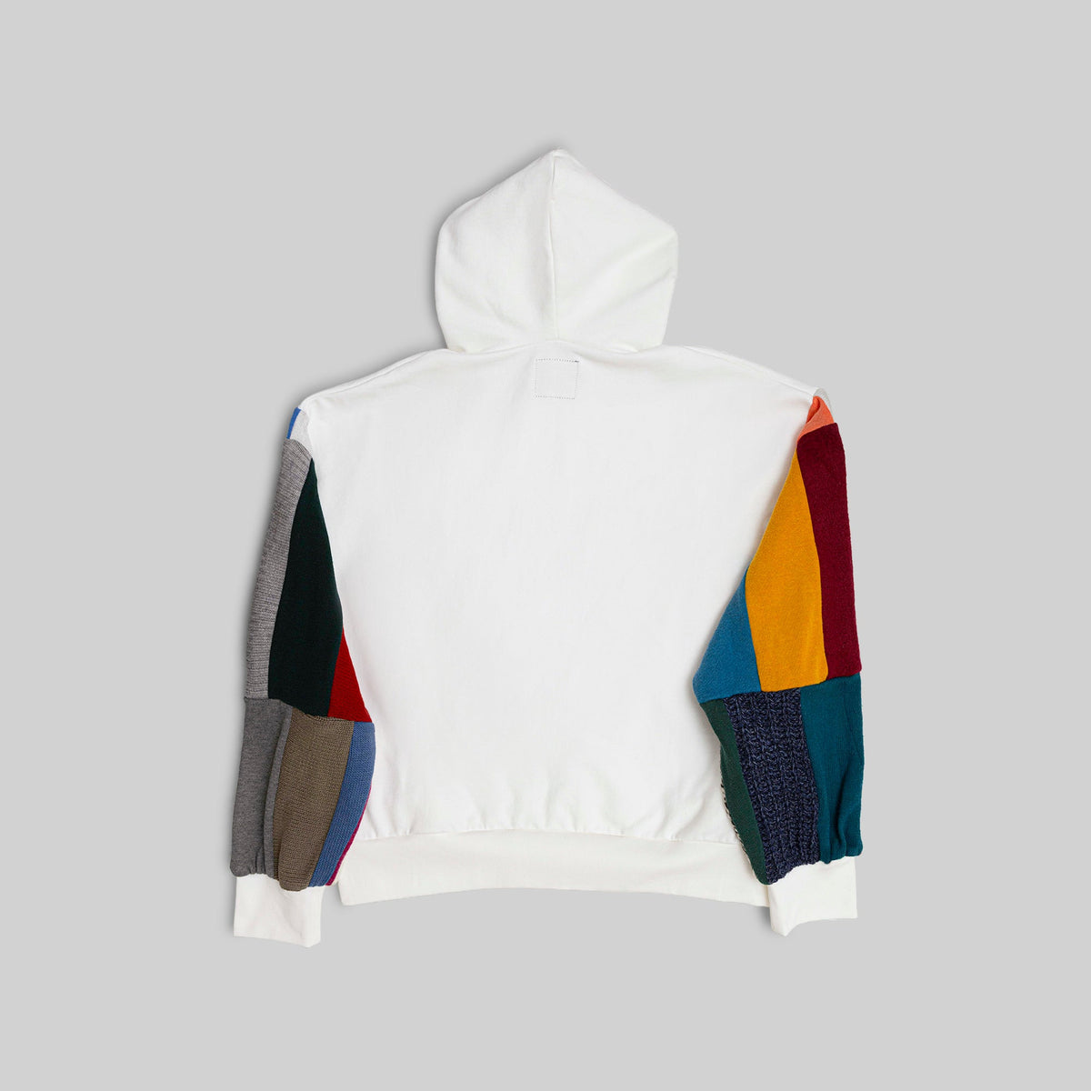 Hoodie with Vintage Knit Sleeves - RES IPSA