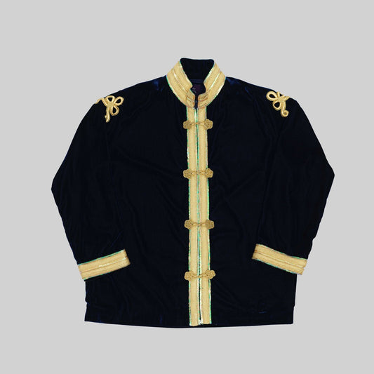 Velvet Kaftan with Gold Trim - RES IPSA