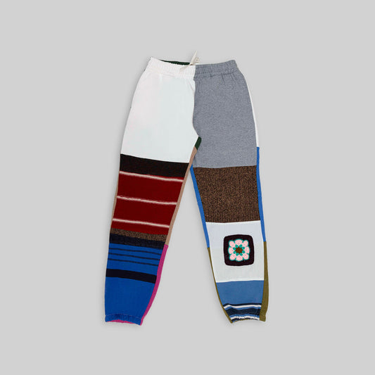 Vintage Knit Patchwork Pants - RES IPSA