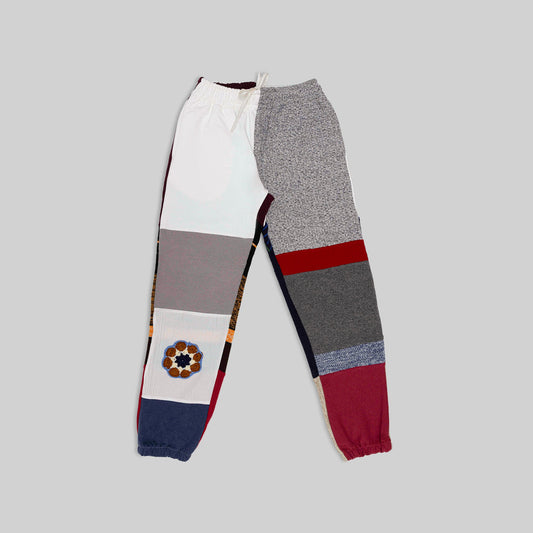 Vintage Knit Patchwork Pants - RES IPSA
