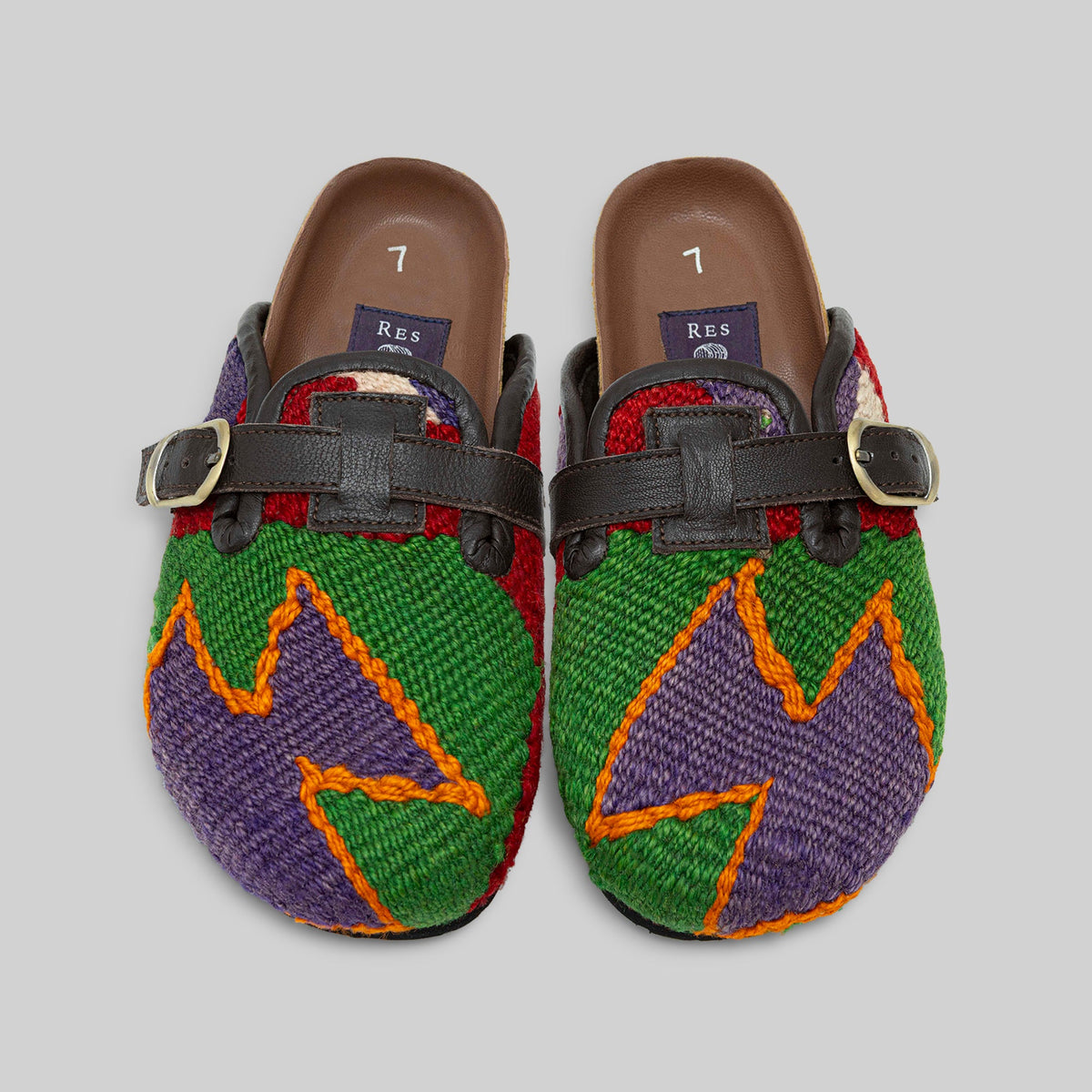 Women's Kilim Clog Size 7 - RES IPSA