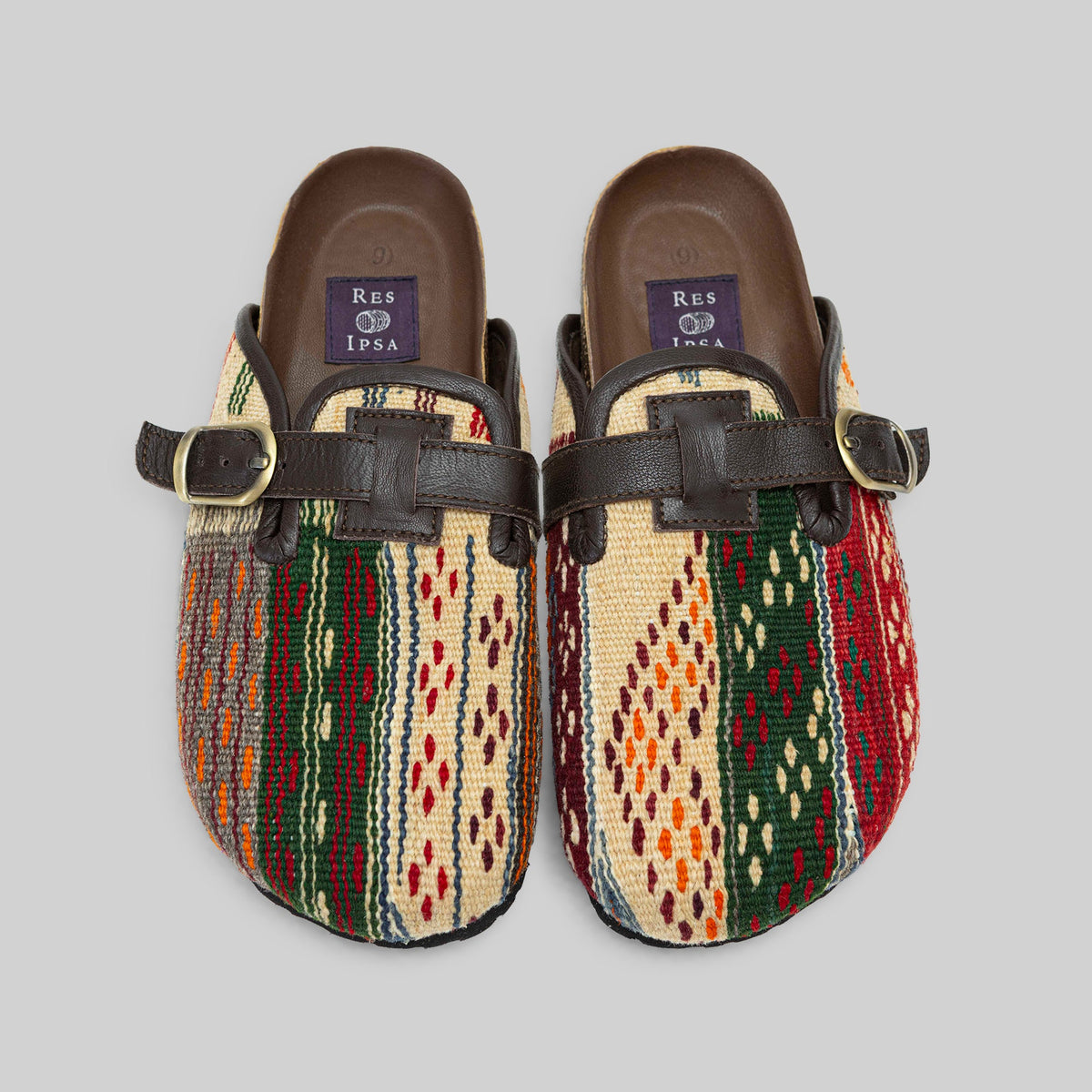 Women's Kilim Clog Size 9 - RES IPSA