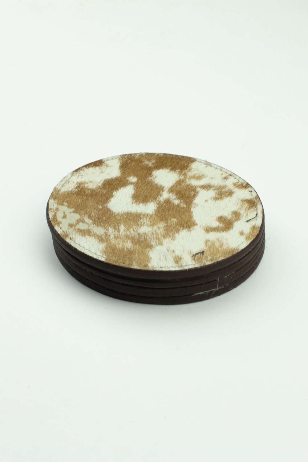 Spade Cowhide Coaster Assorted - Size 4.5 Inches - Genuine Cowhide Coa –  Artisan Cowhides