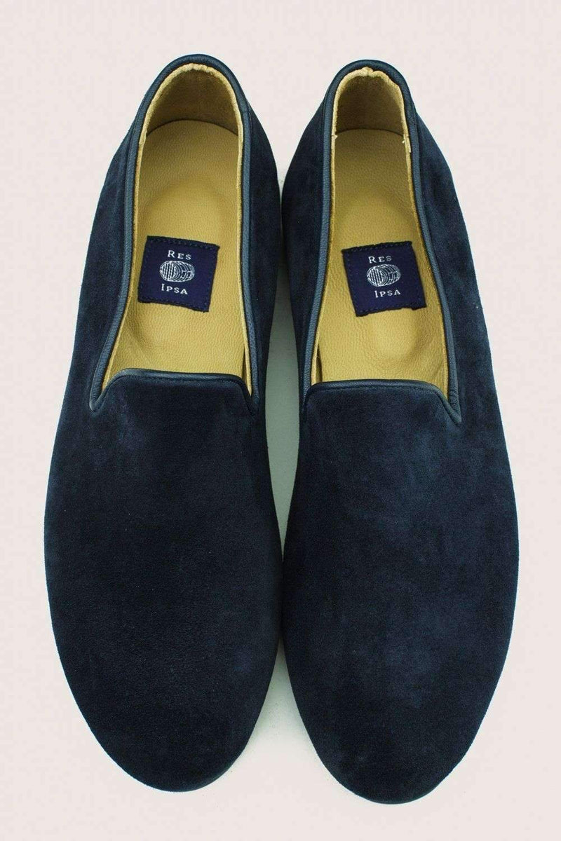Midnight Suede Loafers - RES IPSA