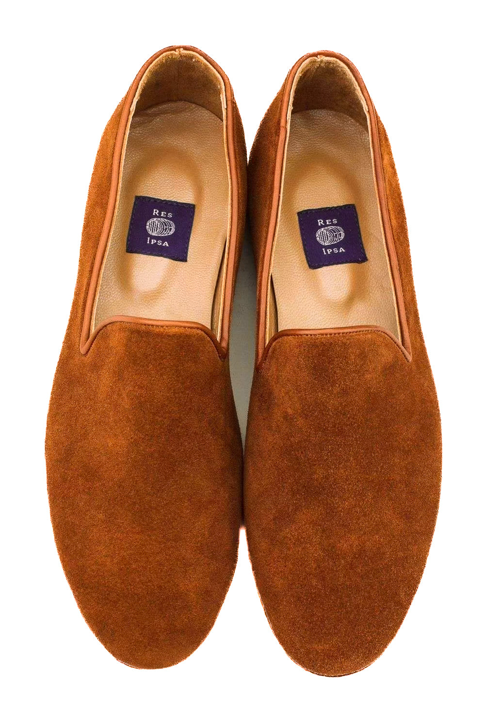 Tan Suede Loafers