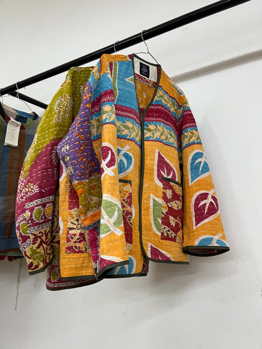 Behind The Seams in Marrakech: Repairing & Repurposing Kantha Quilt Jackets | RES IPSA - RES IPSA