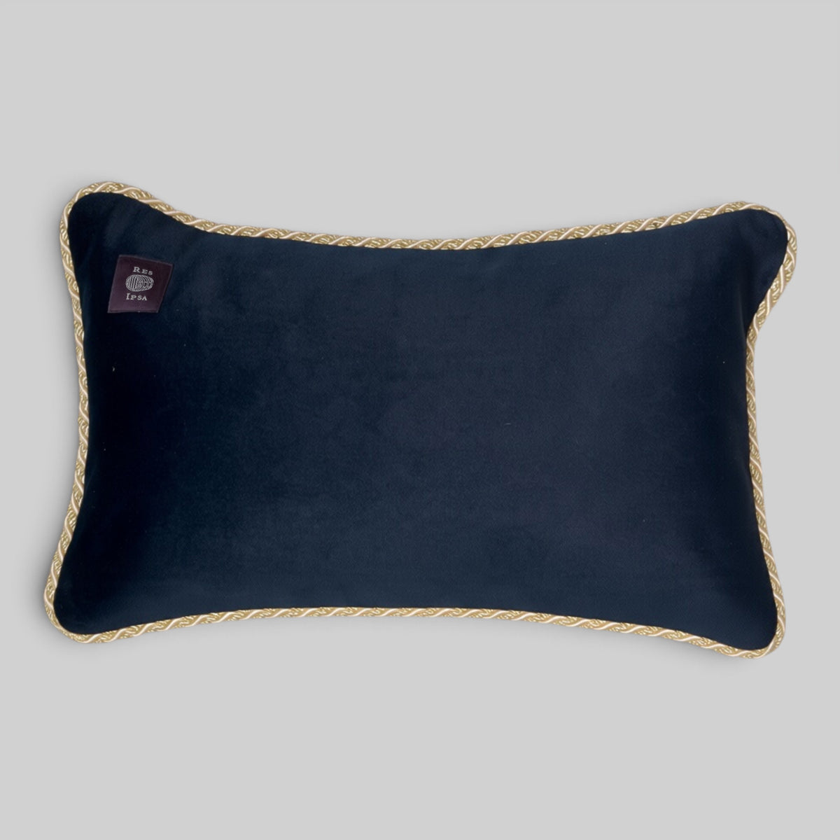 Don't Be A Little Bitch Velvet Pillow Cover Navy - RES IPSA