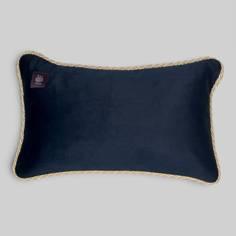 Don't Be A Little Bitch Velvet Pillow Cover Navy - RES IPSA