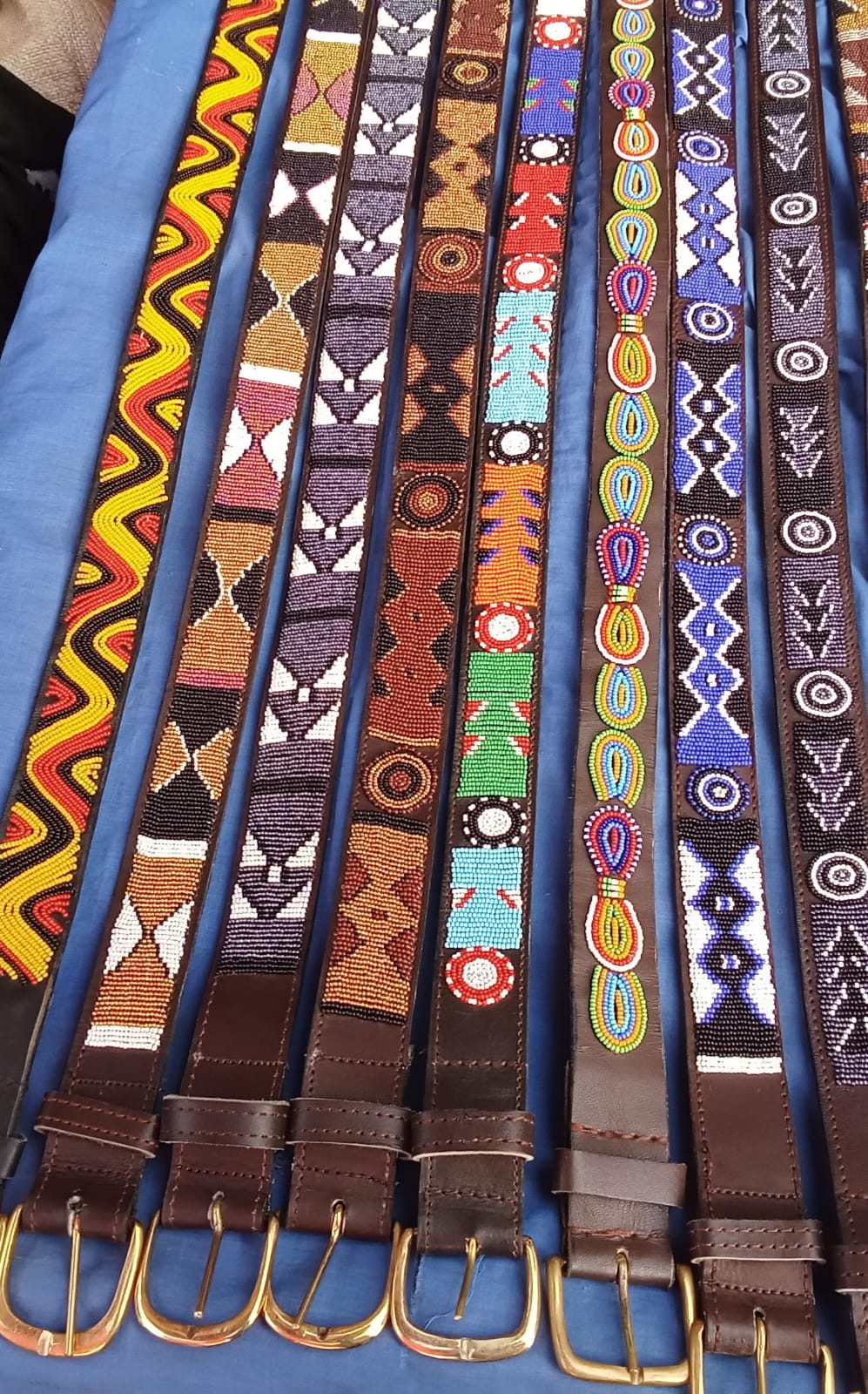 Hand-Beaded Belt — WHOLESALE