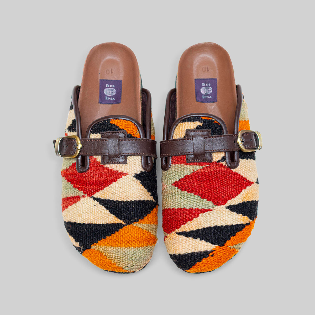 Men's Kilim Clog Size 10
