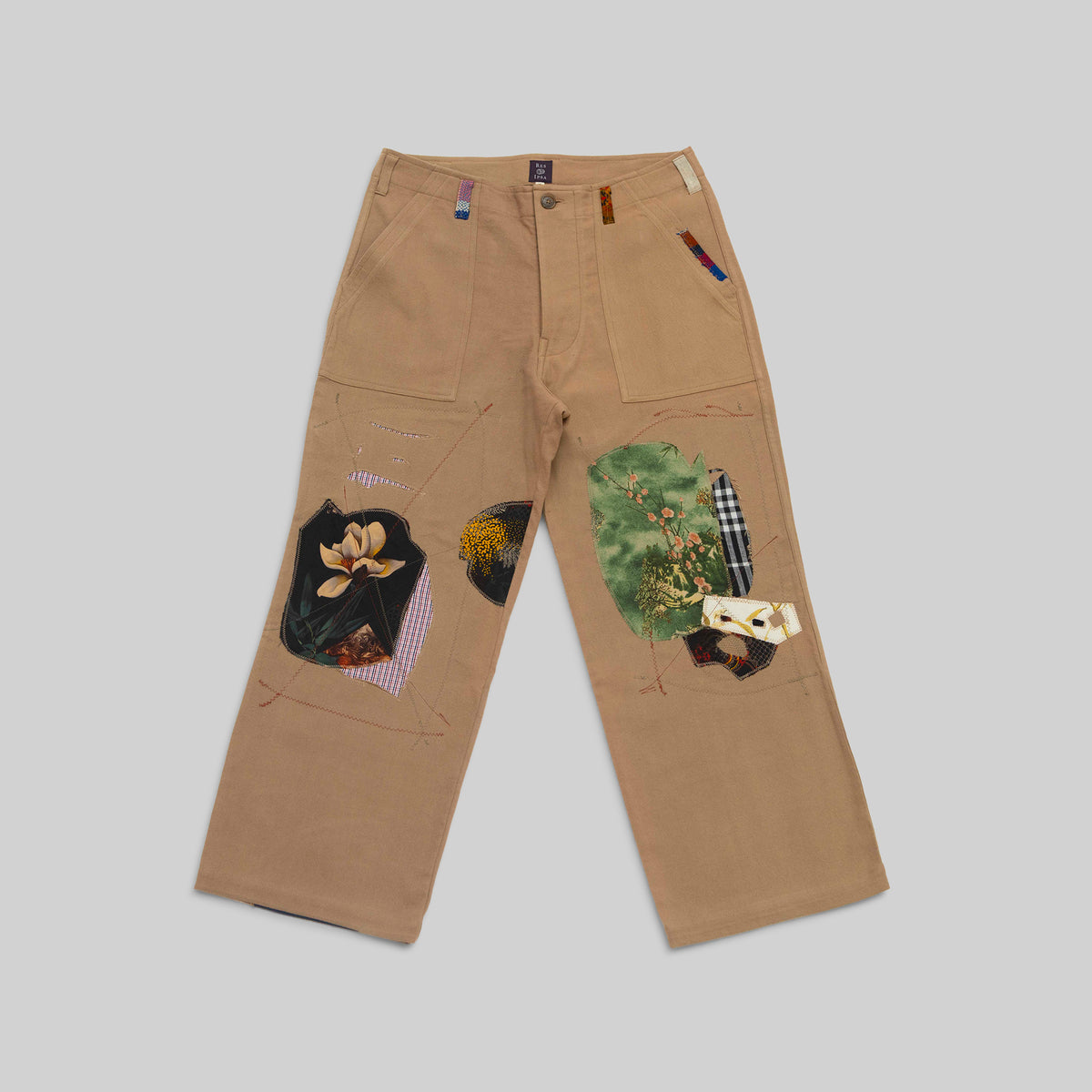 Handwoven Patched Pants