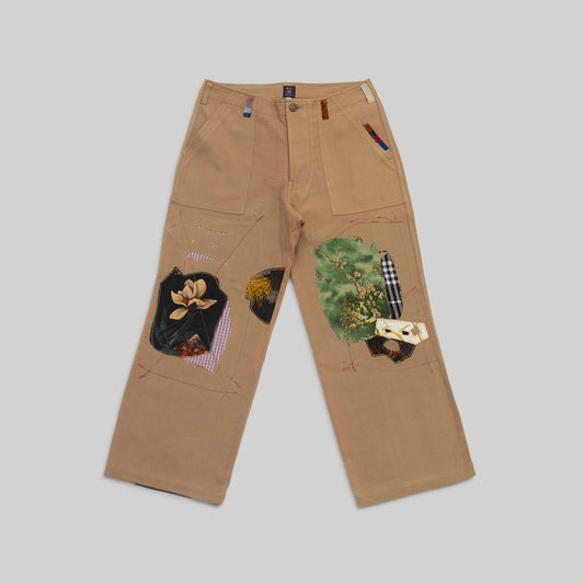 Handwoven Patched Pants