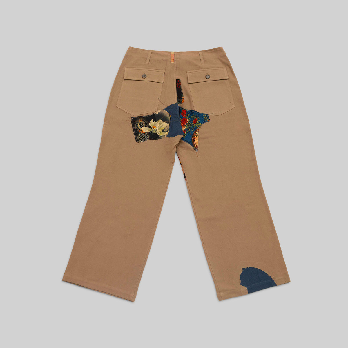 Handwoven Patched Pants