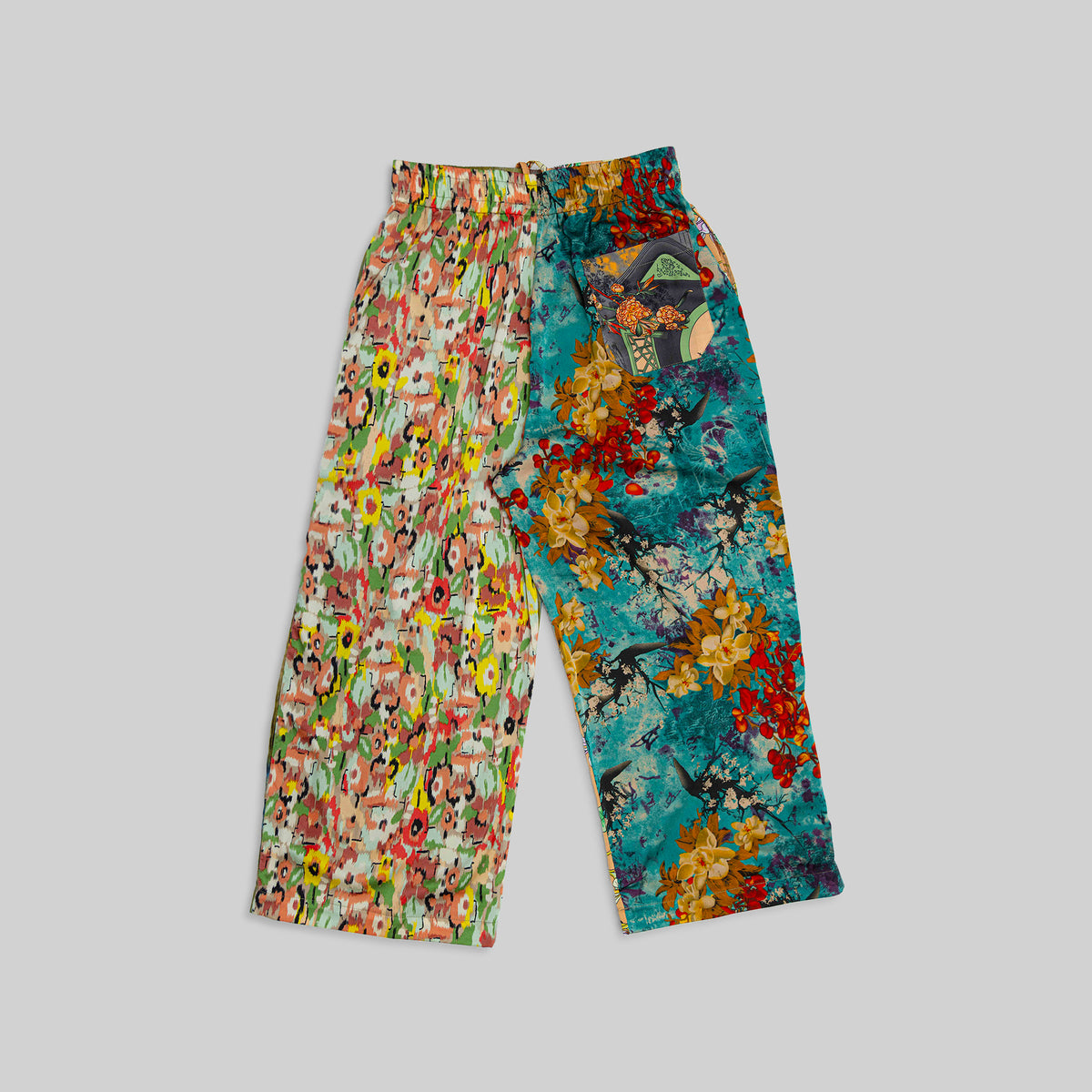 Silk Wide Leg Pants