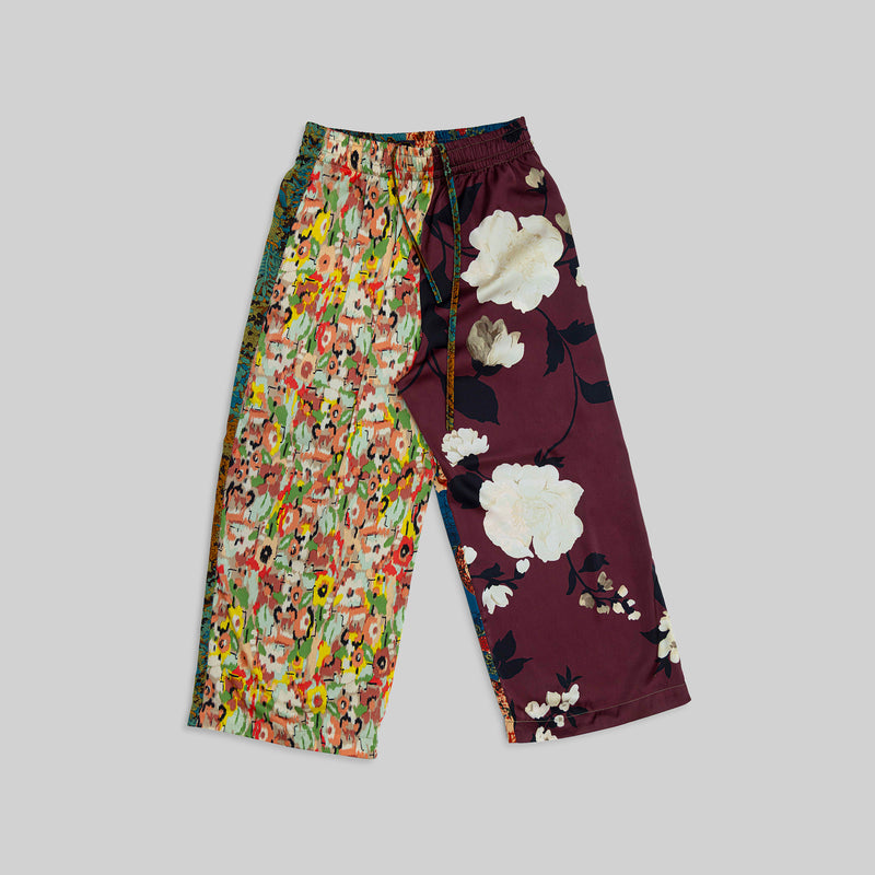 Silk Wide Leg Pants
