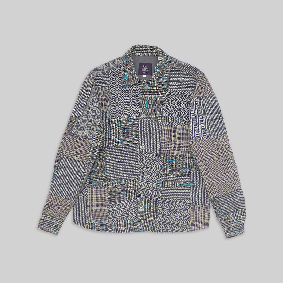 Wool Patchwork Workshirt