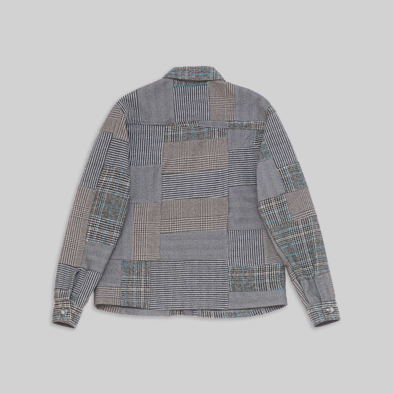 Wool Patchwork Workshirt