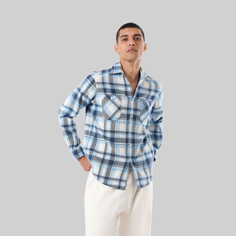 Handwoven Plaid Shirt
