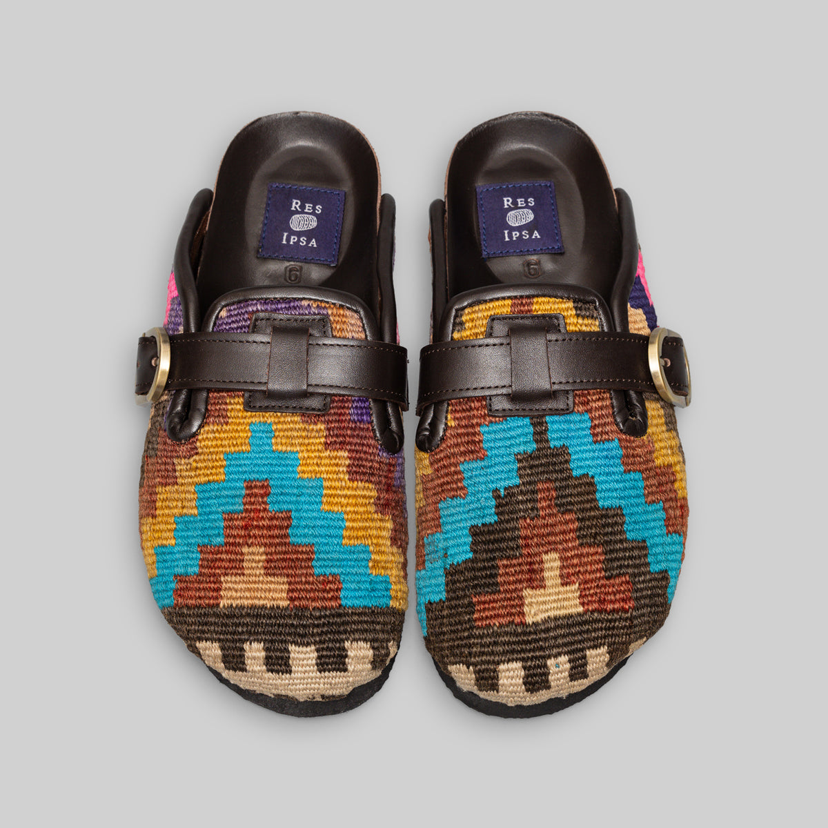 Women's Kilim Clog Size 6