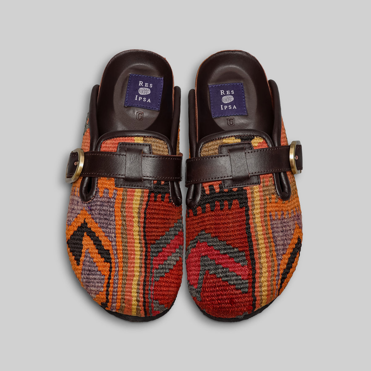 Women's Kilim Clog Size 6