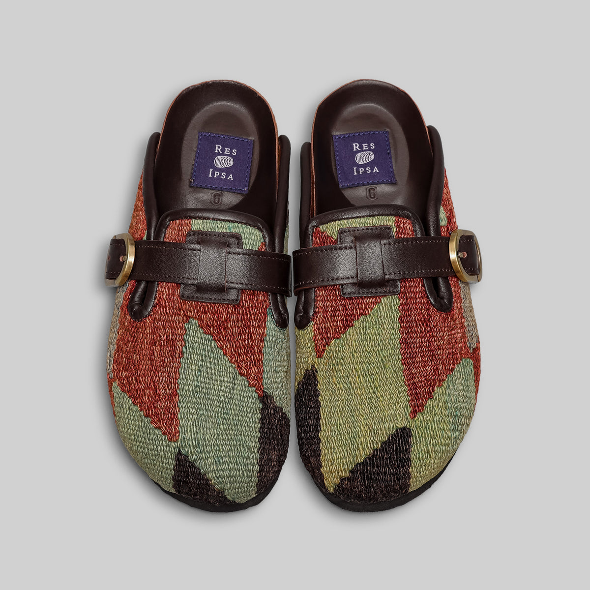 Women's Kilim Clog Size 6