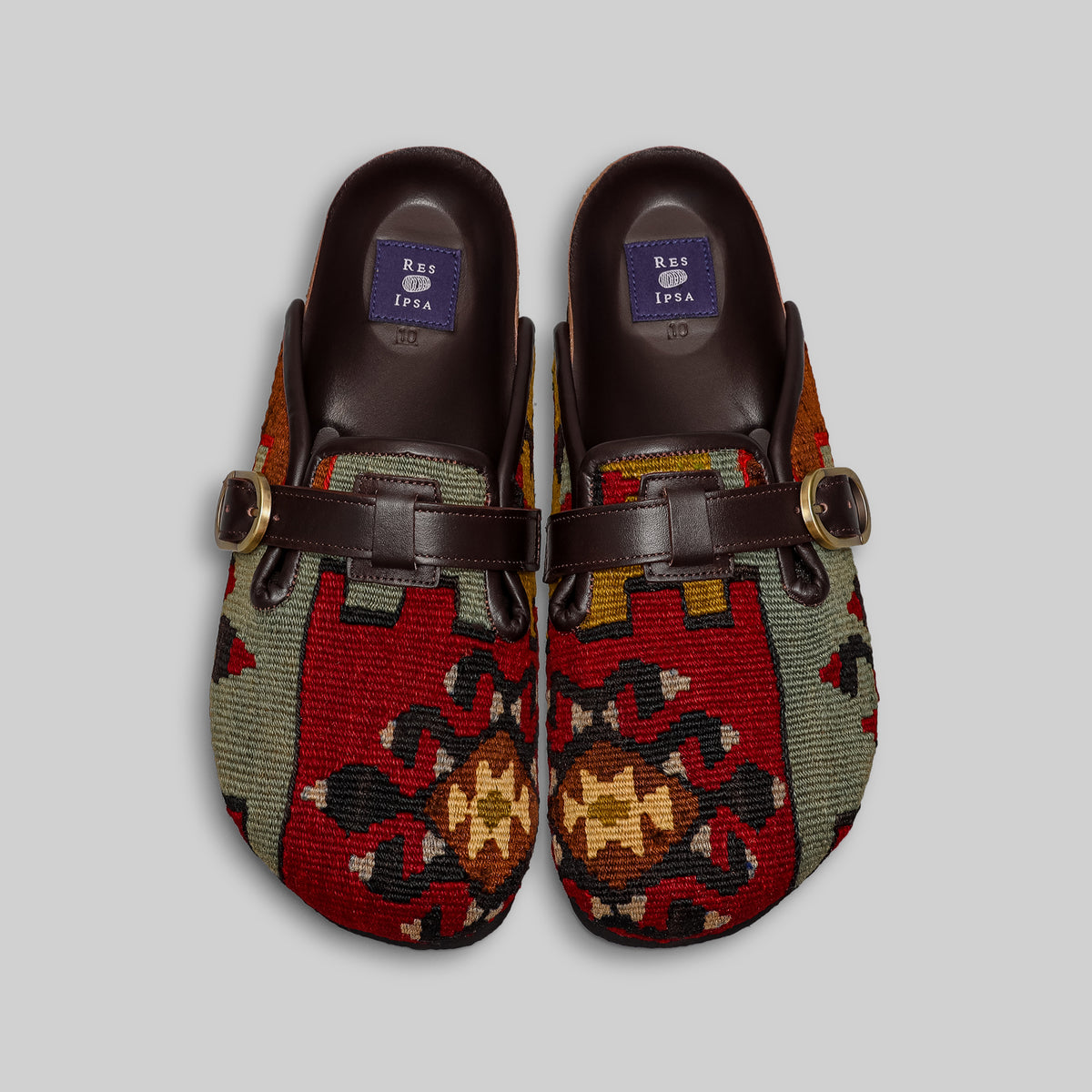 Men's Kilim Clog Size 10