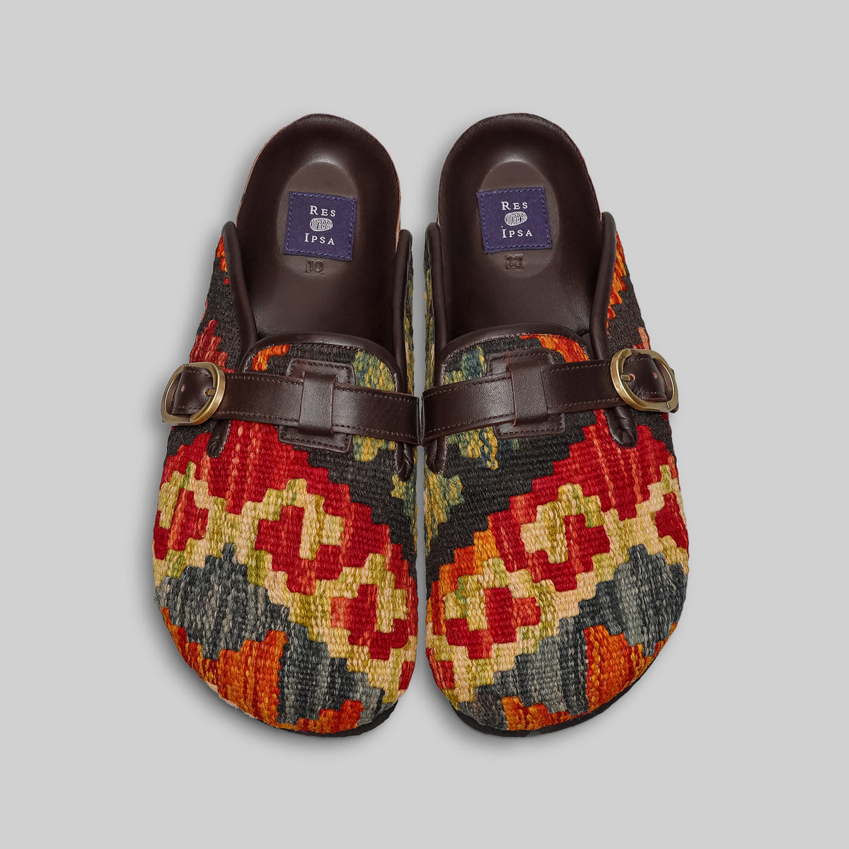 Men's Kilim Clog Size 10