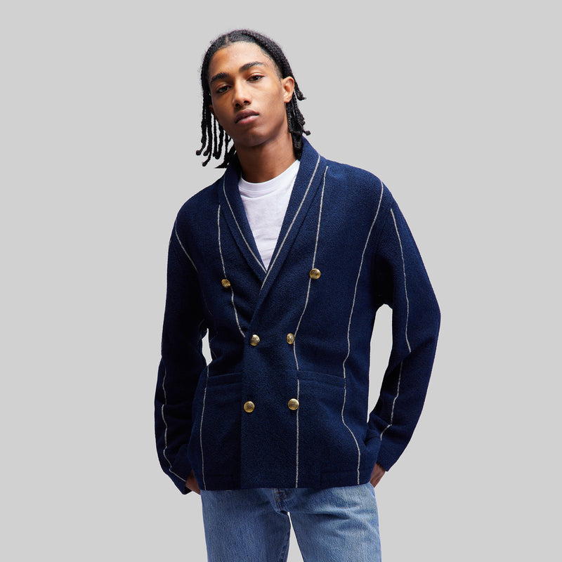 Bouclé Shawl Collar Jacket - RES IPSA