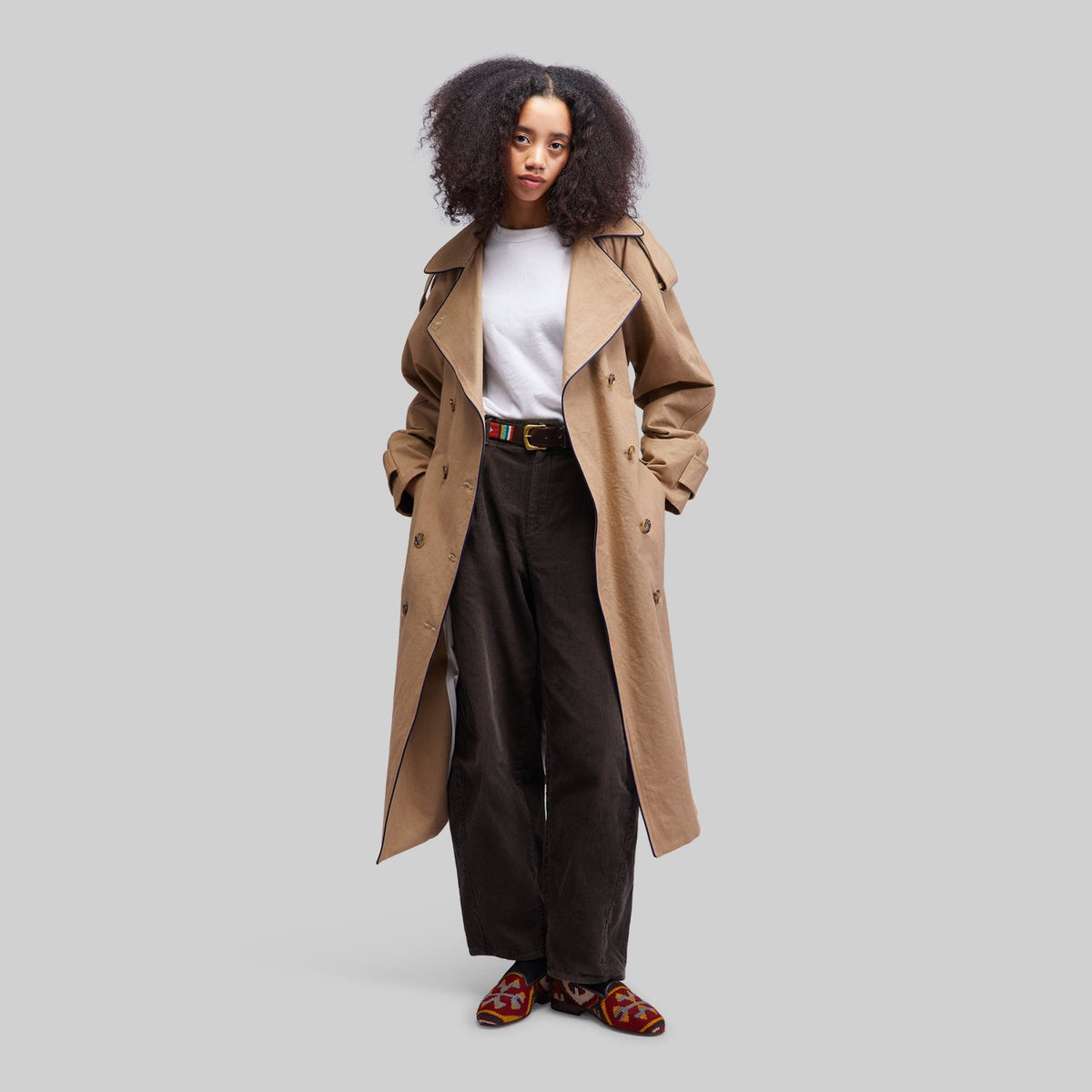 Canvas Trench Coat - RES IPSA
