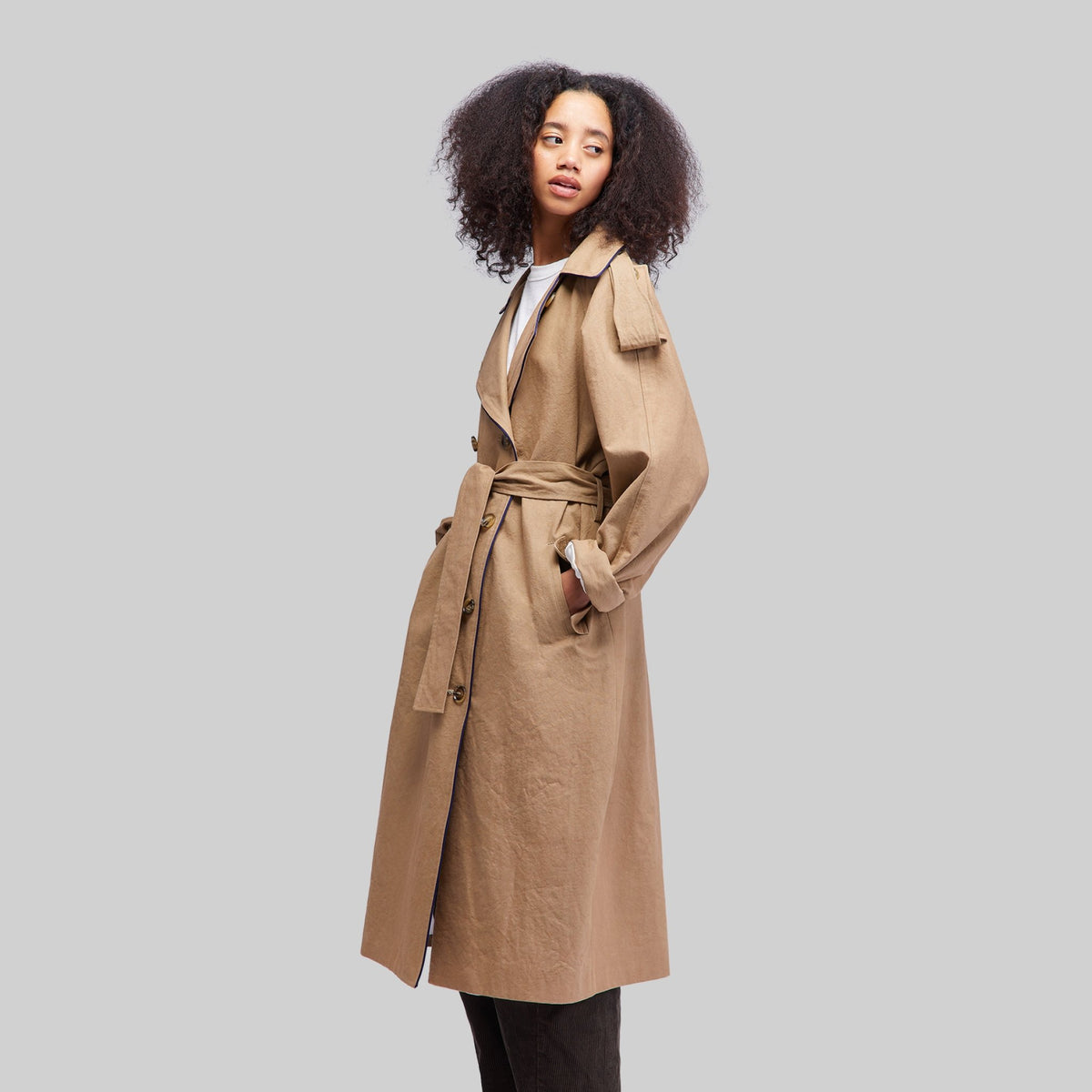 Canvas Trench Coat - RES IPSA